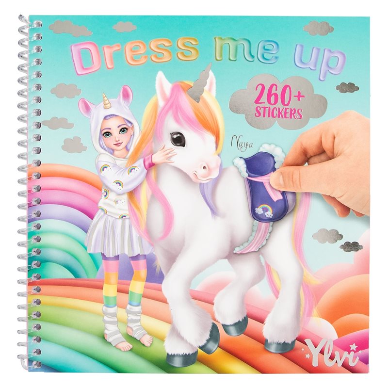 Dress me up Stickersbok Ylvi