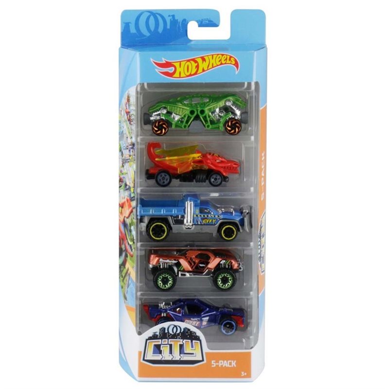 Hot Wheels 5-pack Assort.