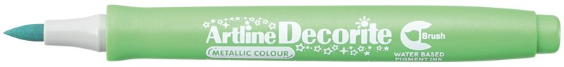 Artline Decorite Pensel metallic grön