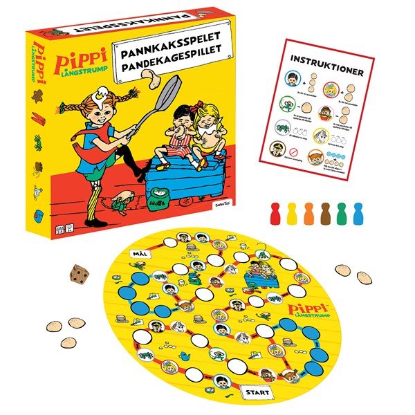 Spel Pippi Pannkaksspelet (DA/SE)