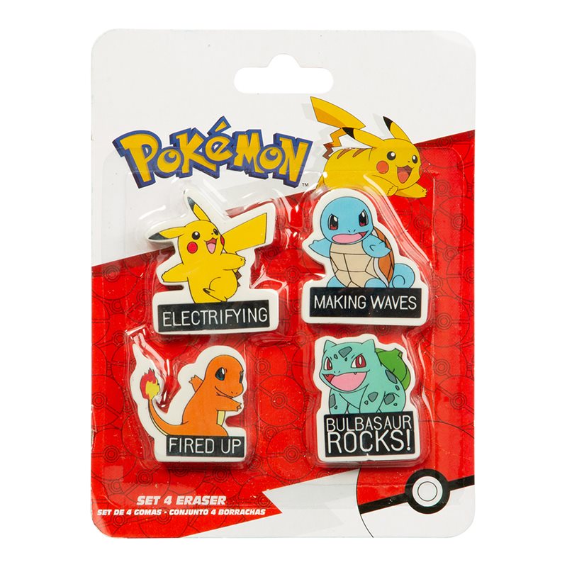 Radergummi Pokémon