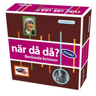 Spel När Då Då? Pocket - Berömda kvinnor