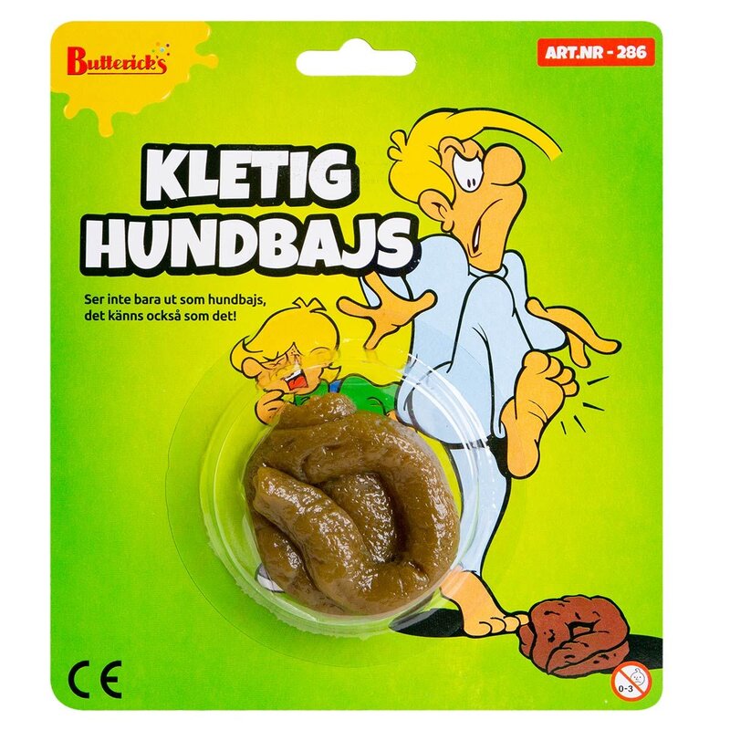 Kletig hundbajs  - Buttericks