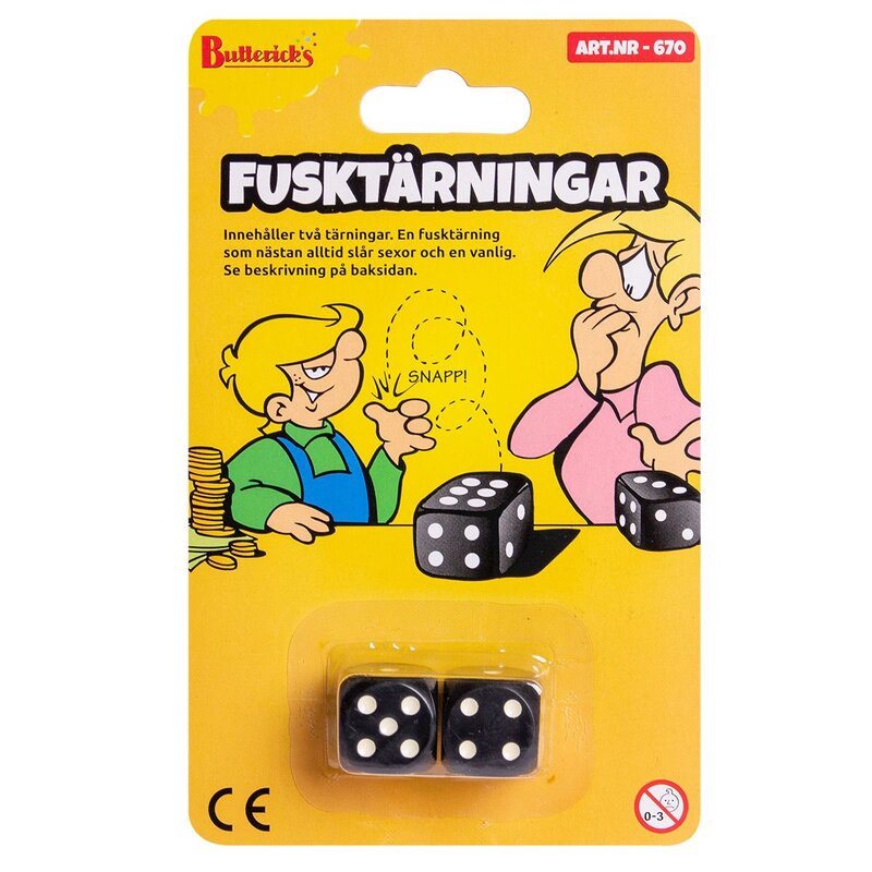 Fusktärningar  - Buttericks