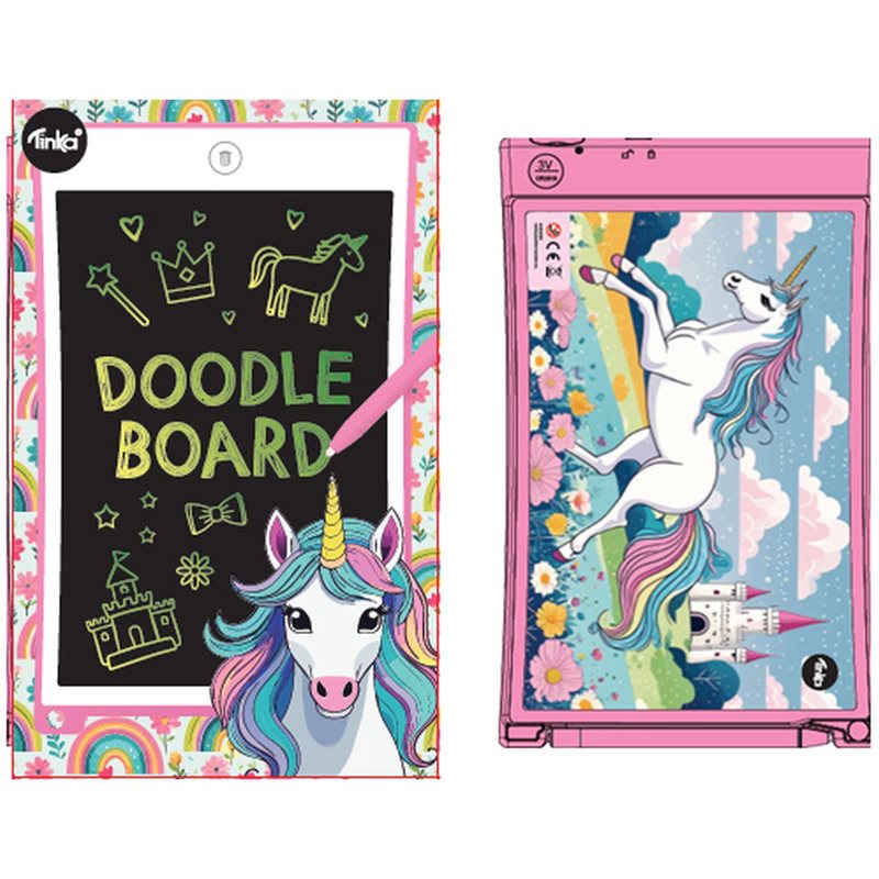 Ritplatta LCD Unicorn