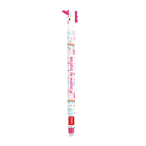 Erasable gel pen, Unicorn, rosa