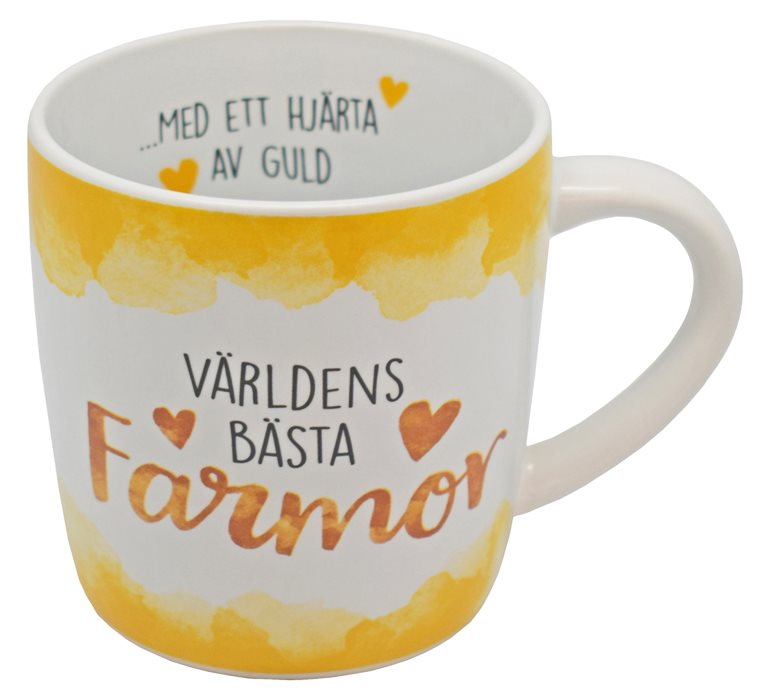 Mugg Världens Bästa Farmor