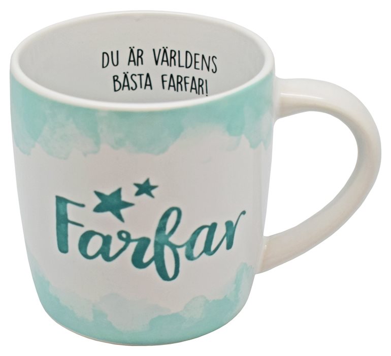 Mugg Världens Bästa Farfar