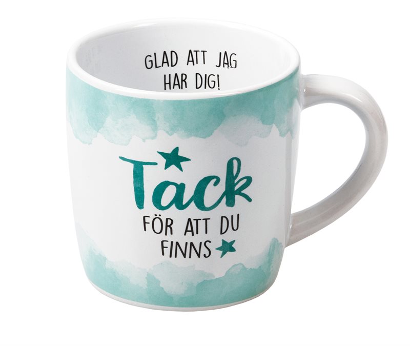 Mugg Tack För Att Du Finns