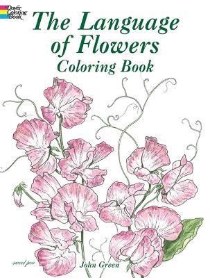 Language of flowers coloring book