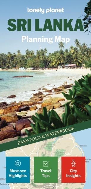 Lonely Planet Sri Lanka Planning Map