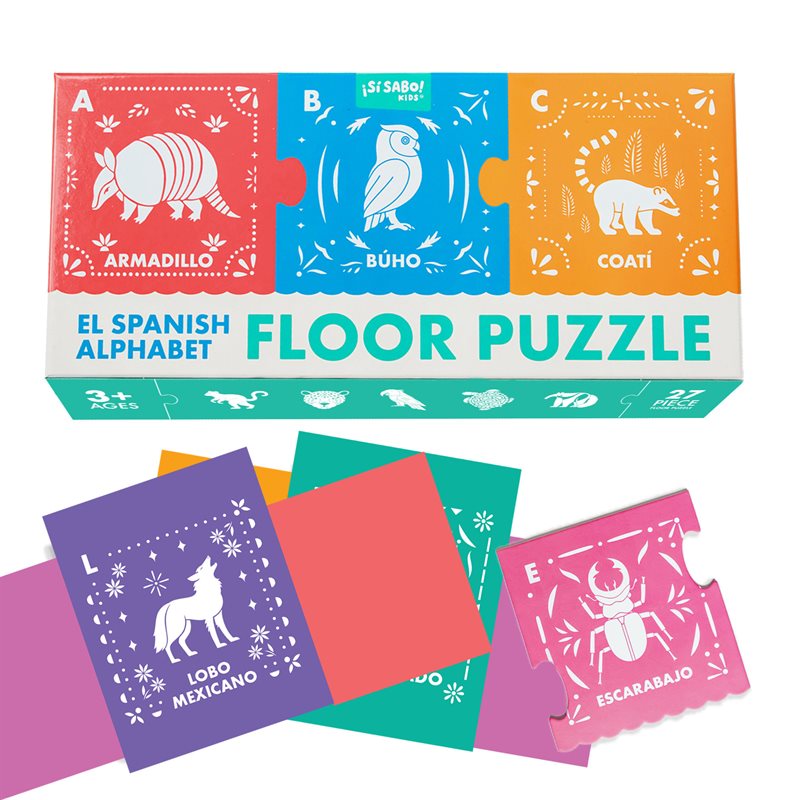 El Spanish Alphabet Jumbo Floor Puzzle