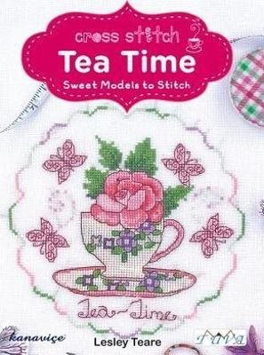 Cross stitch tea time