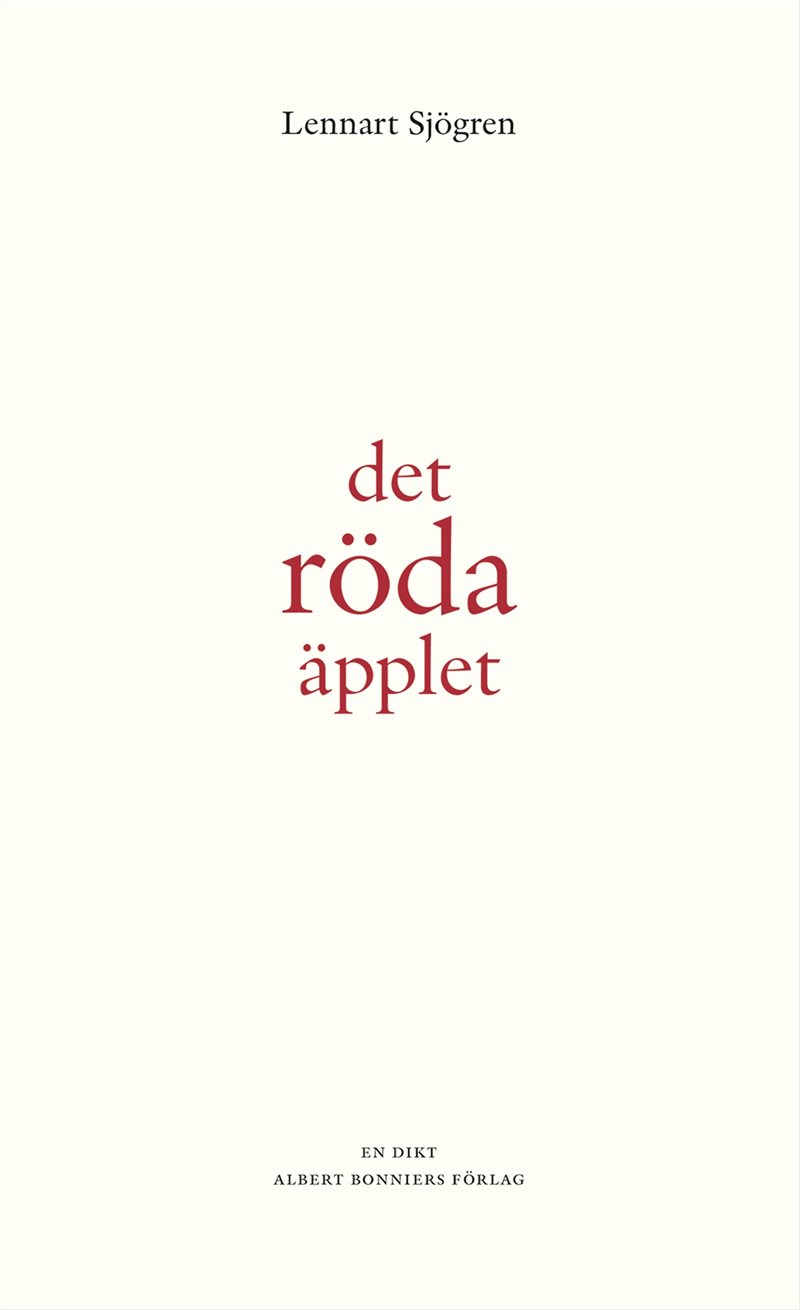 Det röda äpplet : en dikt