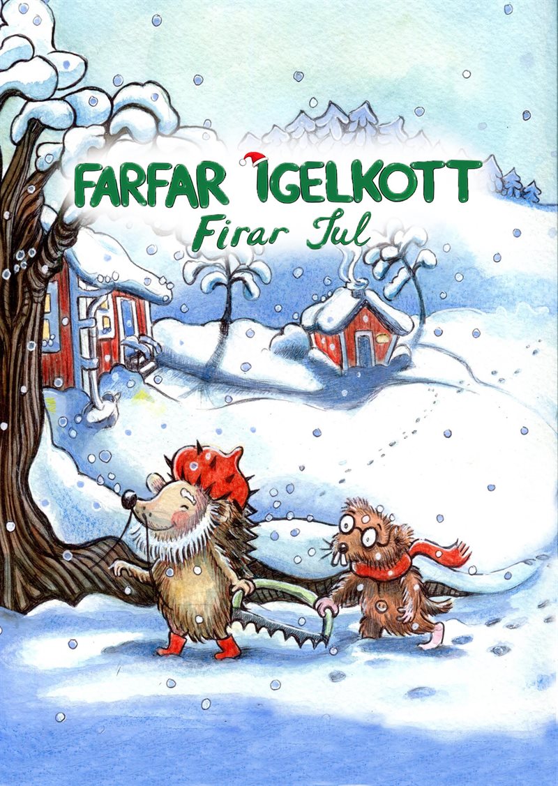Farfar Igelkott firar jul