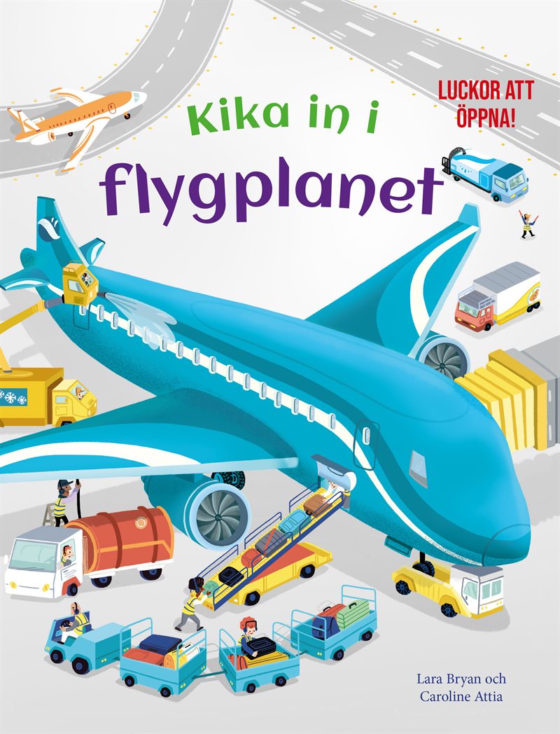 Kika in i flygplanet