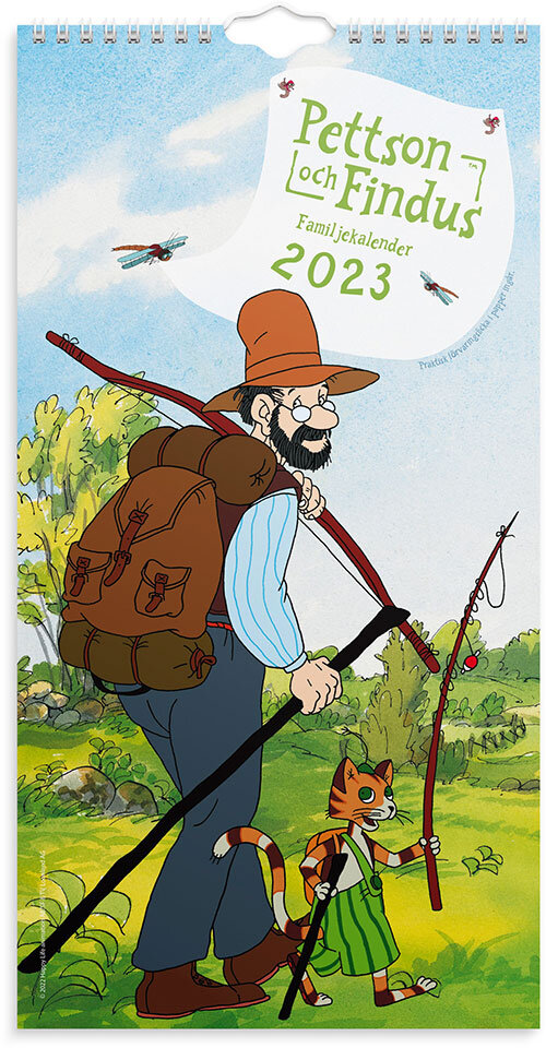 Familjekalender 2023 Pettson & Findus