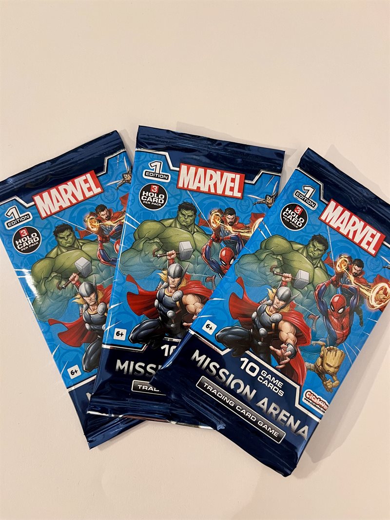 Marvel Mission Arena Booster Samlarkort