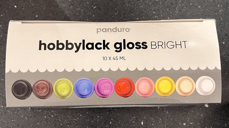 Hobbylack gloss 10x45ml