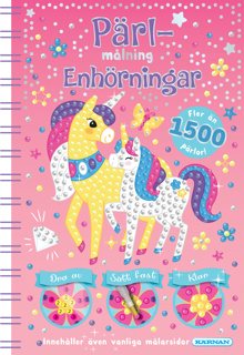 Pärlmålning Enhörningar