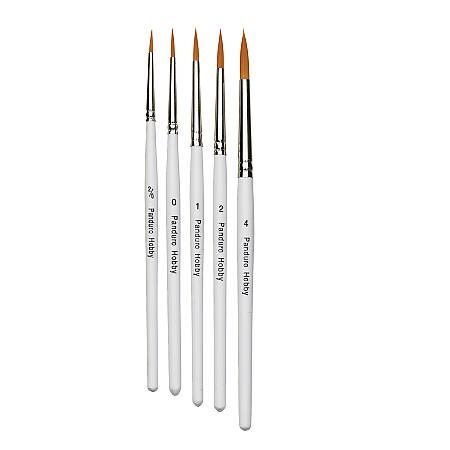 Penselset rund 5 st Hobbyfärg