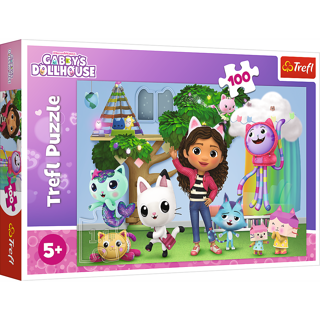 Pussel 100bit Gabbys Dollhouse