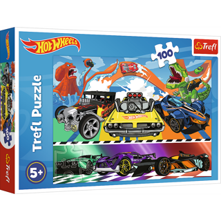 Pussel 100bit Hot Wheels
