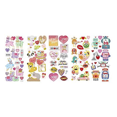 Stickers 10p kärlek & hjärtan