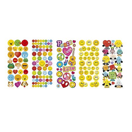 Stickers 10p smileys deluxe