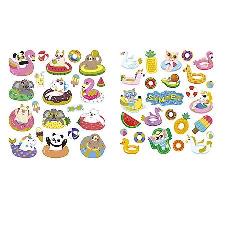 Stickers 4p Slappa sommardagar