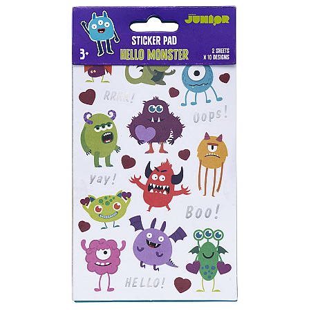 Stickersbok monster