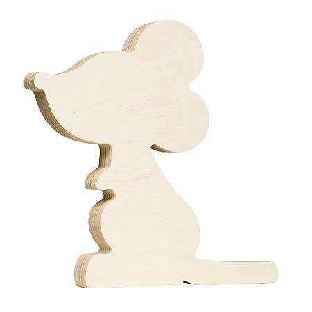 Träfigur mus