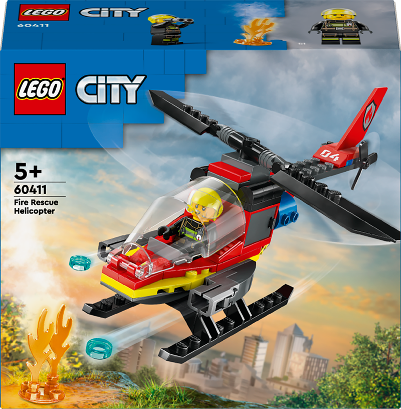 Lego Brandräddningshelikopter