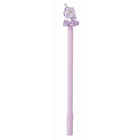 Penna lila enhörning 20 cm