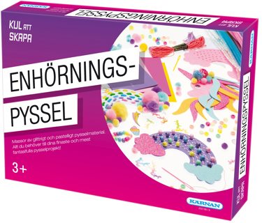 Kul att skapa enhörningspyssel 