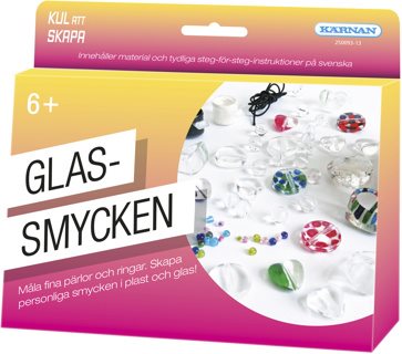 Kul att skapa glassmycken 