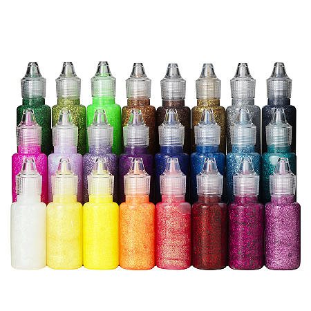 Glitterglue 24x20 ml Multi Mix