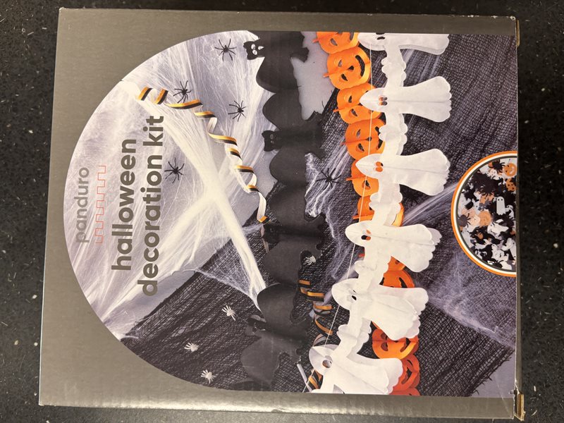 Halloweenkit Dekorationer  