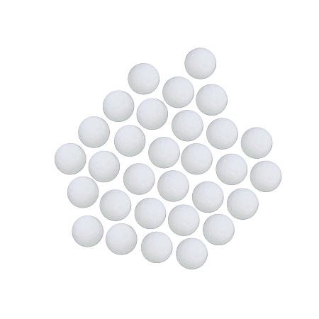 Vaddkulor vita 18 mm 30 st
