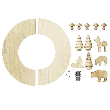 DIY-kit ljusstake i trä