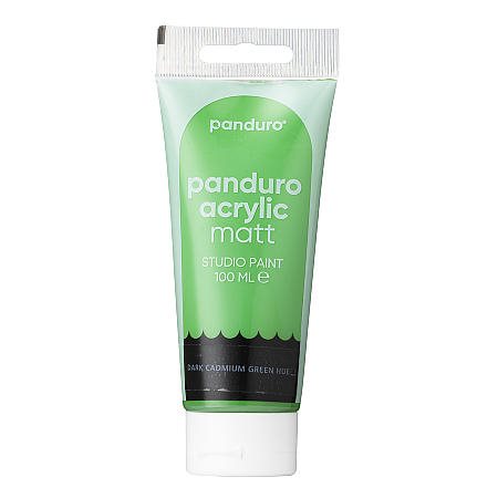 Acrylic matt Dark cadmium green hue