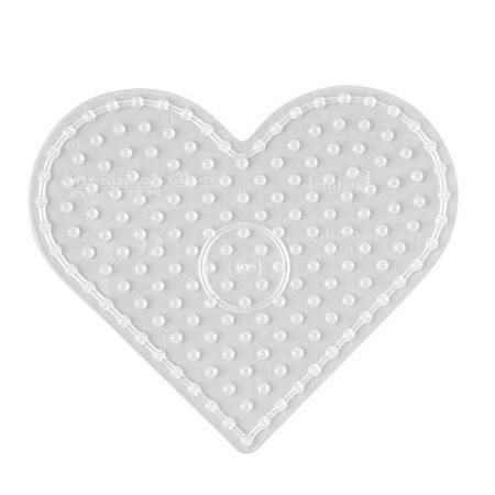 Pärlplatta maxi hjärta 
