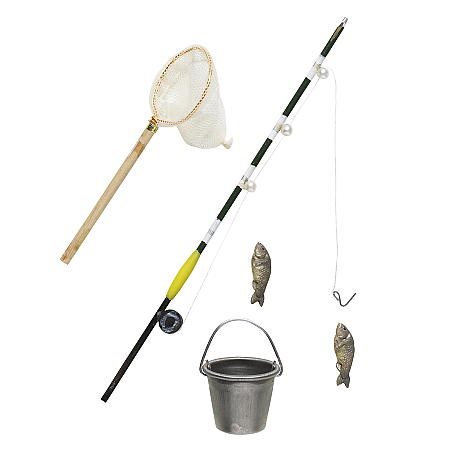 Miniatyrkit fiskeutrustning