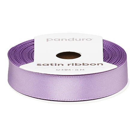 Satinband 12 mm 8 m ljuslila