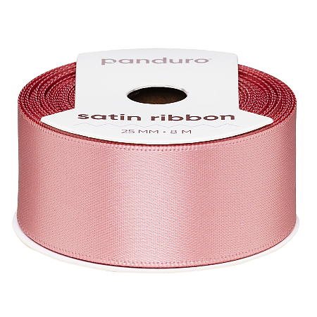 Satinband 25 mm 8 m dimrosa