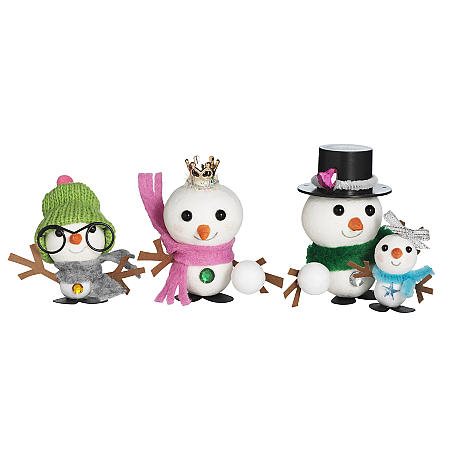 DIY-kit Cheery Snowman Family