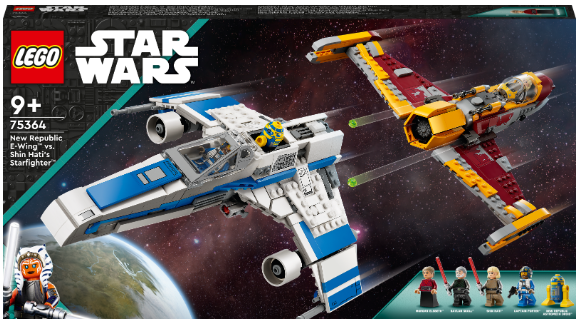 Lego New Republic E-Wing vs. Shin Hati