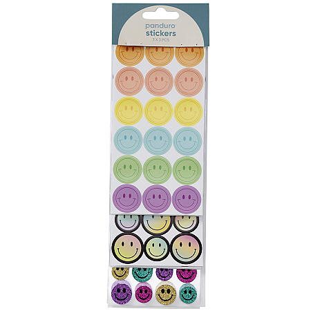 Stickers smileys 3 varianter