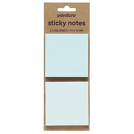 Sticky Notes 2 pack blå