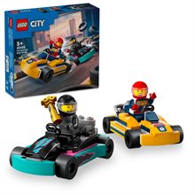 Lego Gokarter och racerförare
